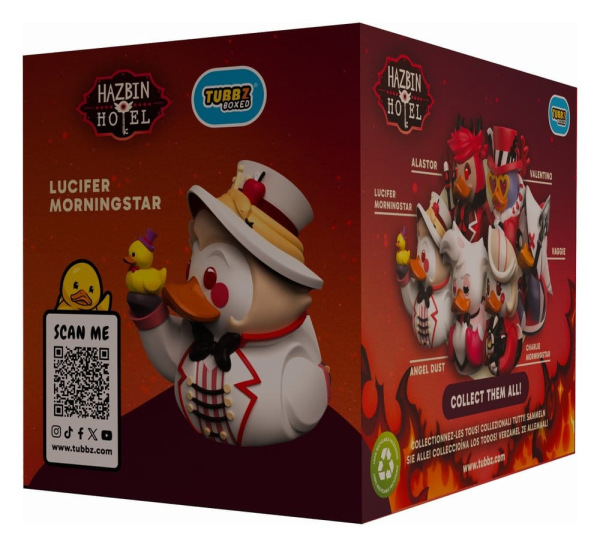 Hazbin Hotel Tubbz PVC Figure Lucifer Morningstar Boxed Edition 10 cm 2