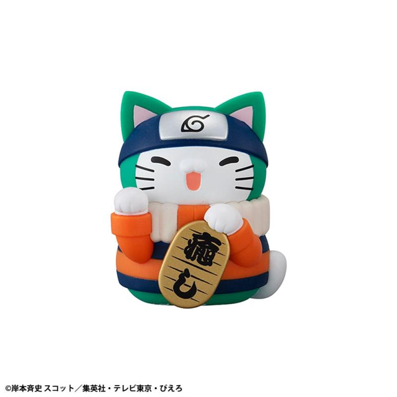 Naruto Shippuden Mega Cat Project Nyaruto! Trading Figures Fortune Cats Coloful 7 cm Assortment (6) 2