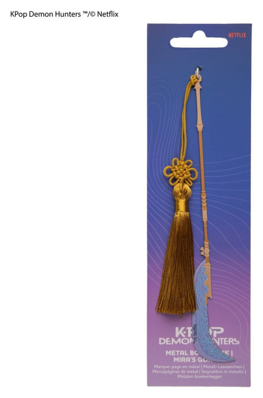 KPop Demon Hunters Metal Bookmark Mira's Gok-do 2