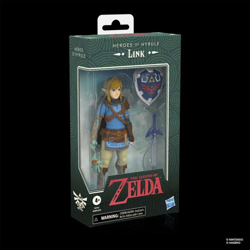 The Legend of Zelda: Tears of the Kingdom Heroes of Hyrule Action Figure Link 15 cm 12