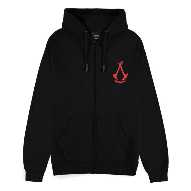 Assassin´s Creed Shadows Zipper Hoodie Two Tone Kanji Size S 1