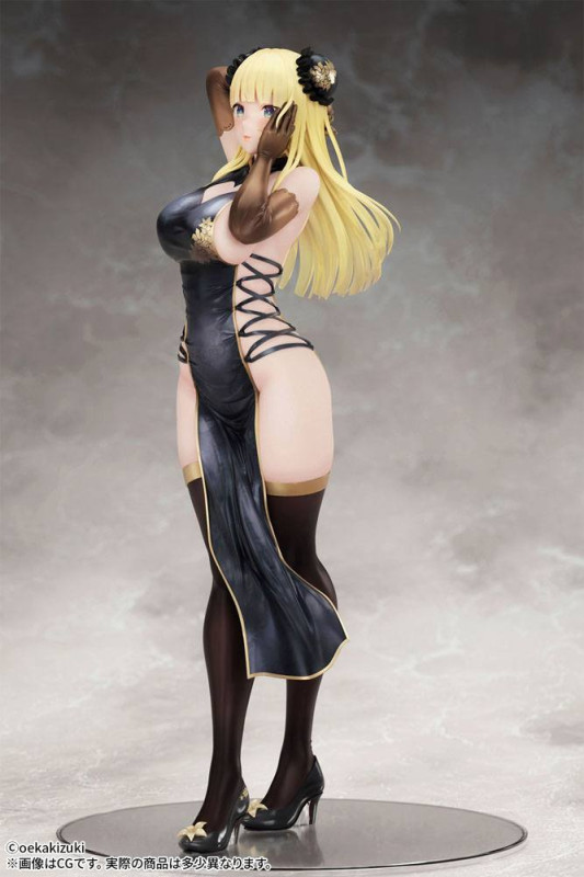 Original Character Statue 1/7 China Girl Black Ver. Illustrated by Oekakizuki 20 cm 13