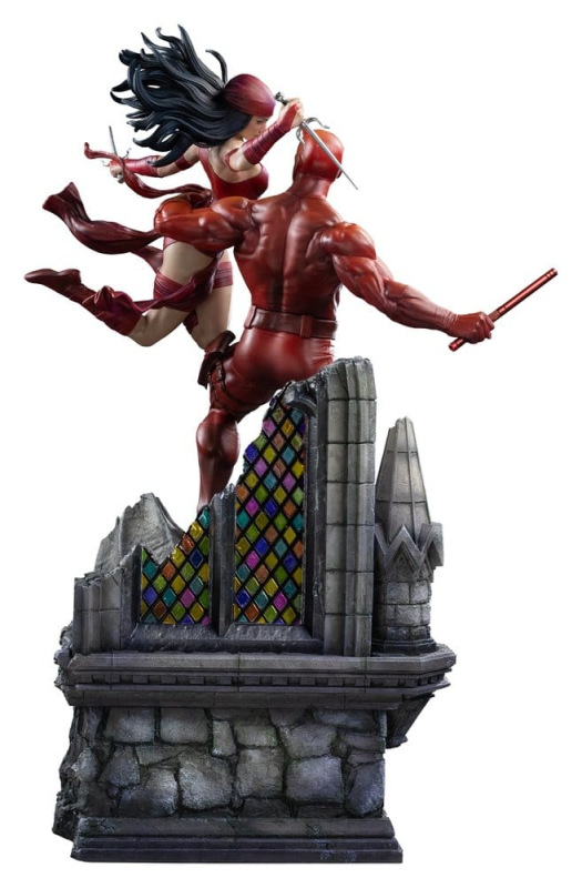 Marvel Comics Diorama 1/6 Daredevil & Elektra 2