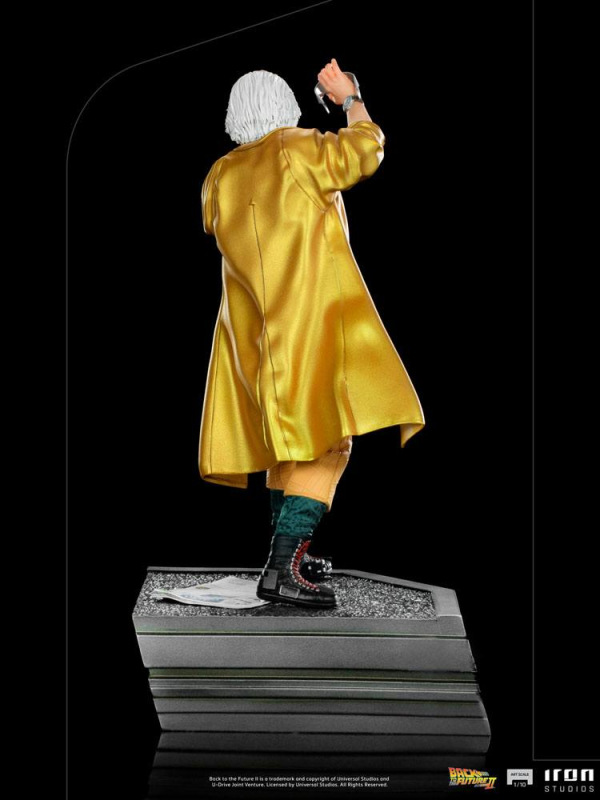 Back to the Future II Art Scale Statue 1/10 Doc Brown 25 cm 4
