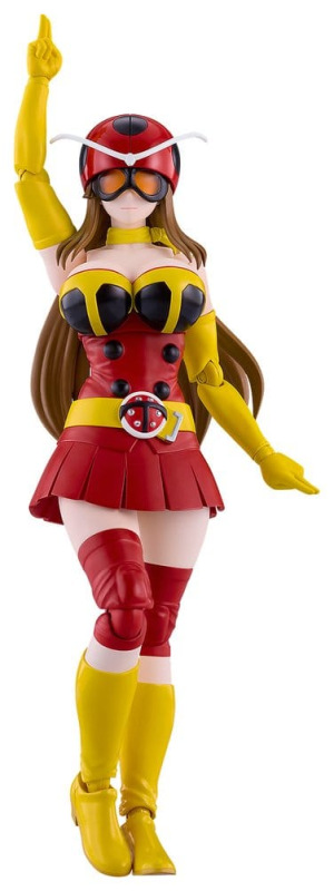 Tojima Wants to Be a Kamen Rider Figma Action Figure Yuriko Okada (Electro-Wave Human Tackle Ver.) 1