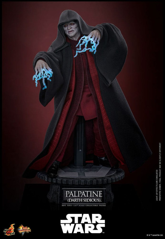 Star Wars: Episode III - Revenge of the Sith Action Figure 1/6 Palpatine (Darth Sidious) 29 cm 4