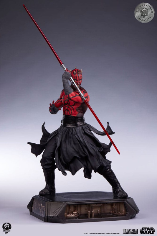 Star Wars Epic Series Statue 1/3 Darth Maul Platinum Exclusive 86 cm 8