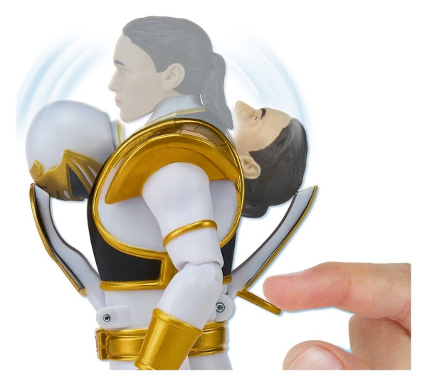Power Rangers Auto-Morphin Action Figure White Ranger 15 cm 3