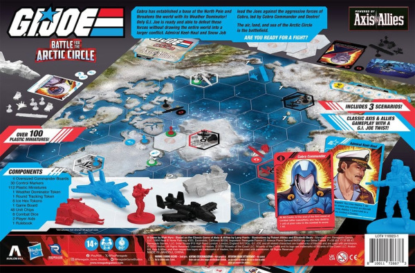G.I. Joe board game Battle for the Arctic Circle powered by Axis & Allies *English Version* 3