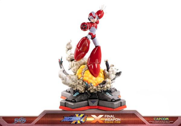 Mega Man X4 Statue X Finale Weapon Rising Fire 45 cm