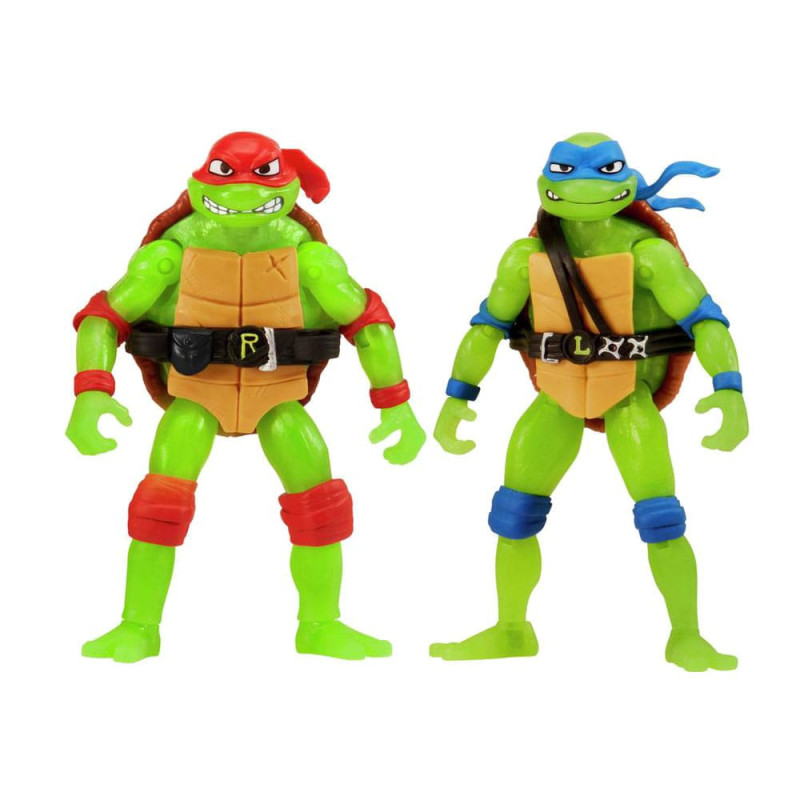 Teenage Mutant Ninja Turtles: Mutant Mayhem Action Figure 3-Pack Evolution Raphael & Leonardo Assort 1