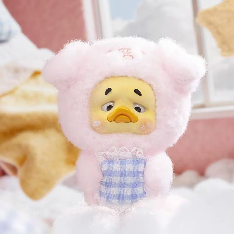 Mini Upset Duck Plush Keychain Wish List Duck 12 cm Blind Box Display (6) 4