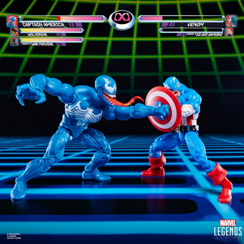 Marvel Legends Gamerverse Action Figure 2-Pack Captain America vs. Venom 15 cm 4