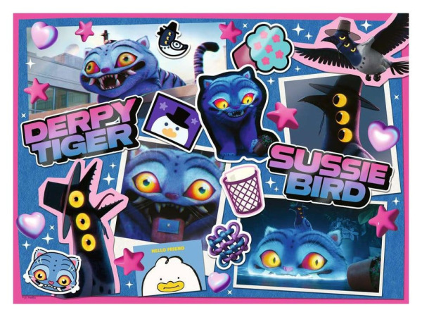 KPop Demon Hunters Children's Jigsaw Puzzle Derpy & Sussie (300 Pieces XXL) 1