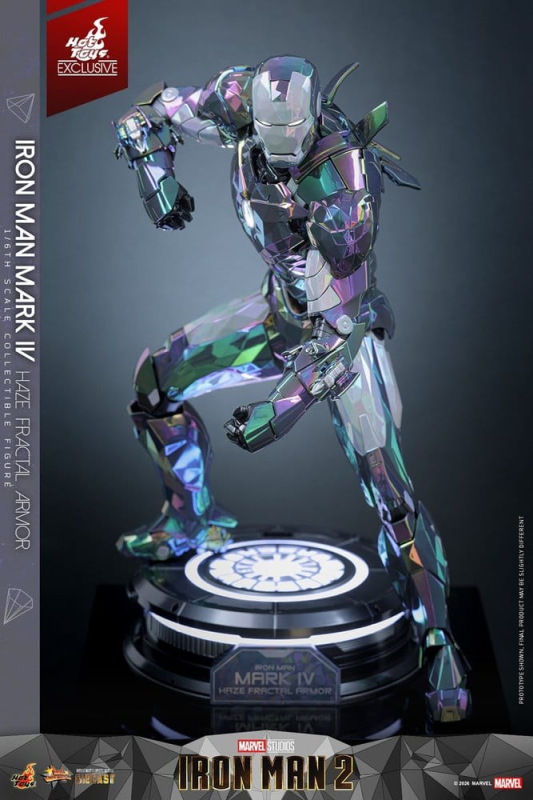 Iron Man 2 Action Figure 1/6 Iron Man Mark IV (Haze Fractal Armor) 33 cm 2