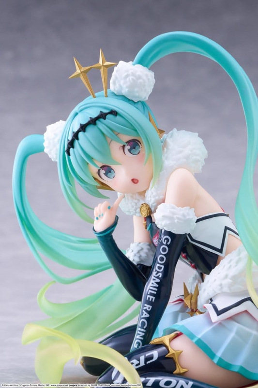Hatsune Miku Taito Kuji PVC Figure Racing Miku 2018 Ver. Round 8 13 cm 2