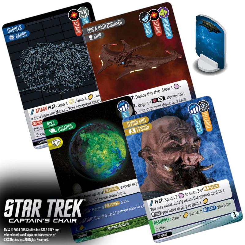 Star Trek: Captain's Chair Card Game *English Version* 3