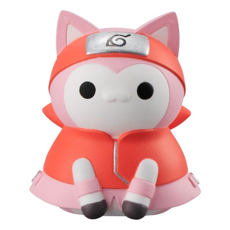 Naruto Shippuden Mega Cat Project Trading Figure 3 cm Nyaruto! Ver. Battle with Akatsuki Assortment