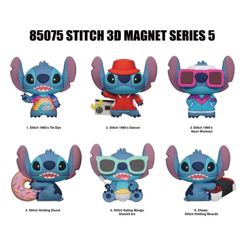 Lilo & Stitch 3D Magnets Stitch Series 5 Blind Pack Display (12) 2