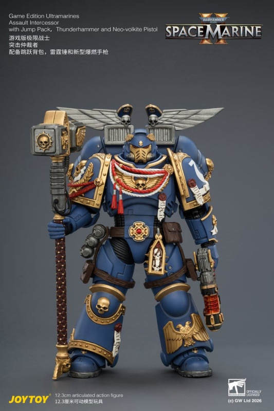 Warhammer Action Figure Game Edition Ultramarines Assault Intercessor 12 cm 1