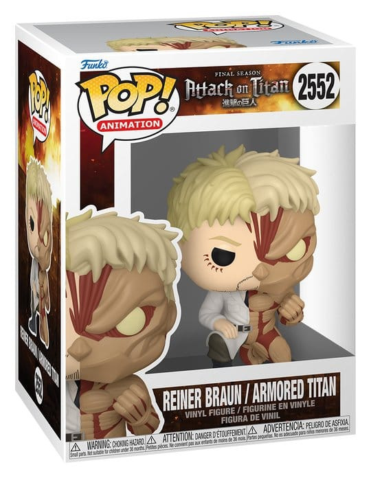 Attack on Titan POP! Animation Vinyl Figure Split- Armor Titan 9 cm 1