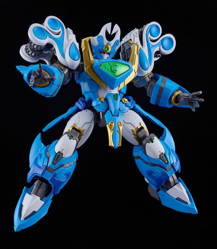 Mado King Granzort Moderoid Plastic Model Kit King's Style Aquabeat 18 cm 1