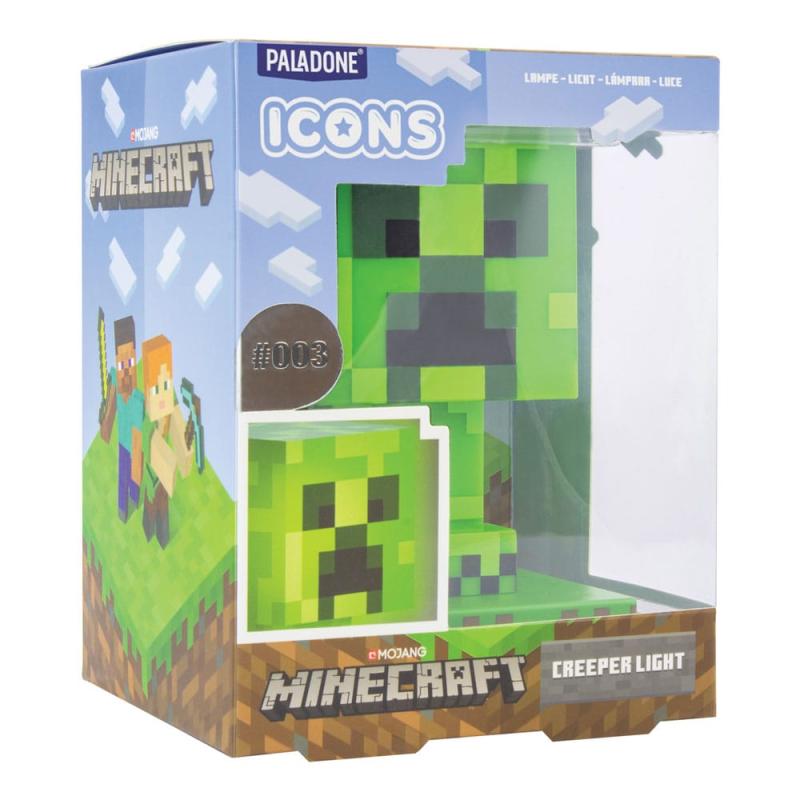 Minecraft Icons Light Creeper 11 cm 7