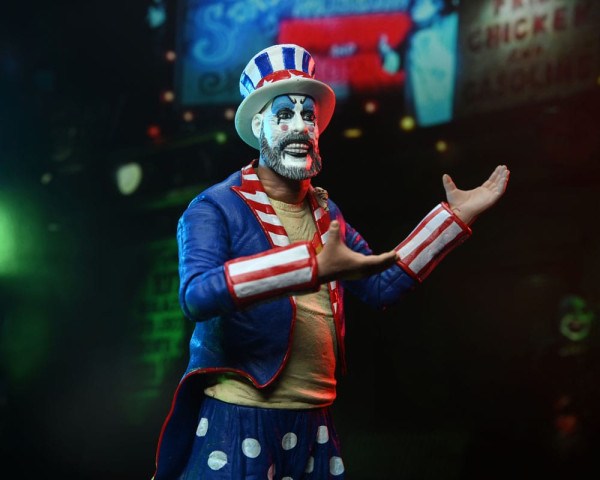 House of 1000 Corpses Action Figure Captain Spaulding (Tailcoat) 20th Anniversary 18 cm 2