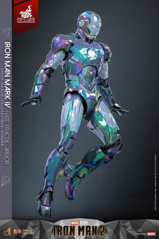 Iron Man 2 Action Figure 1/6 Iron Man Mark IV (Haze Fractal Armor) 33 cm 9