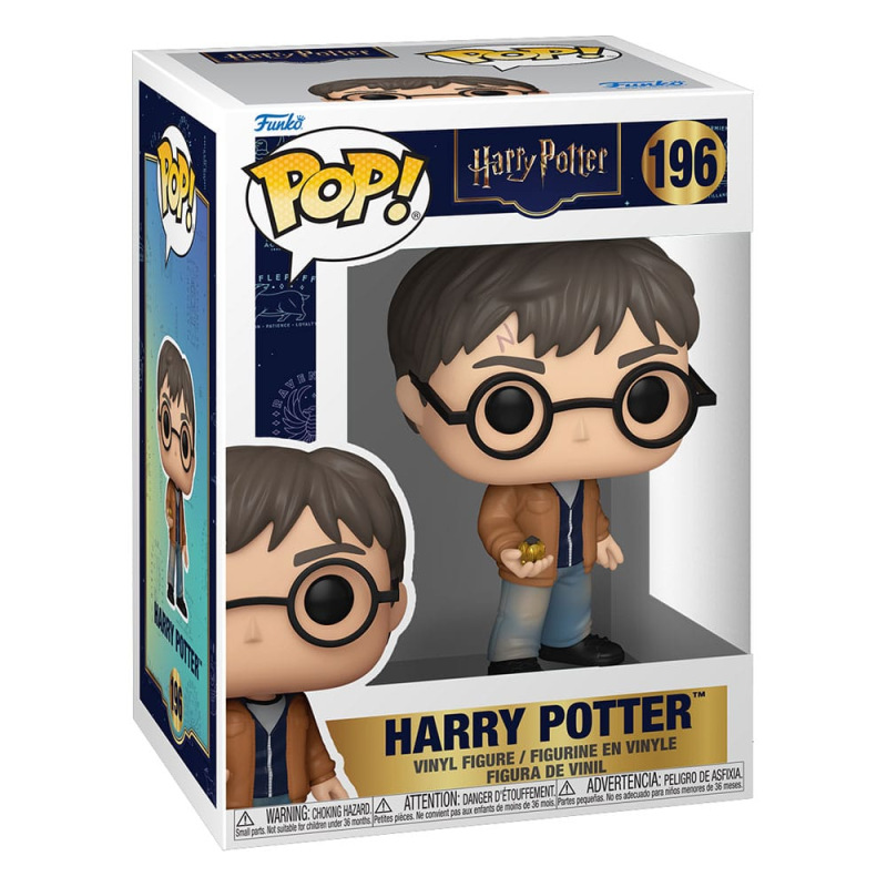 Harry Potter POP! Movies Vinyl Figure Harry Potter with Resurrection Stone 9 cm 1