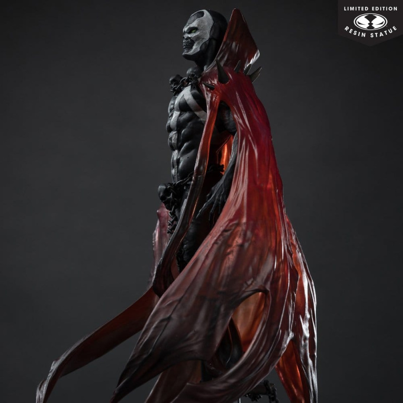 Spawn Black White & Red All Over Statue 1/10 Spawn by Pupeteer Lee 23 cm 8