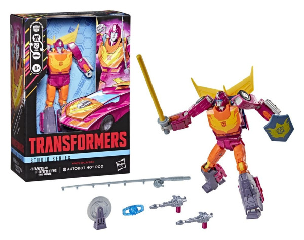 The Transformers: The Movie Studio Series Voyager Class Action Figure MTMTE Collection: Autobot Hot 2