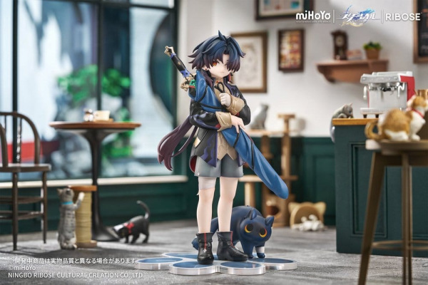 Honkai: Star Rail Rise Up+ Chibi Cat Series Chibi Figure Blade Ver. 19 cm 8