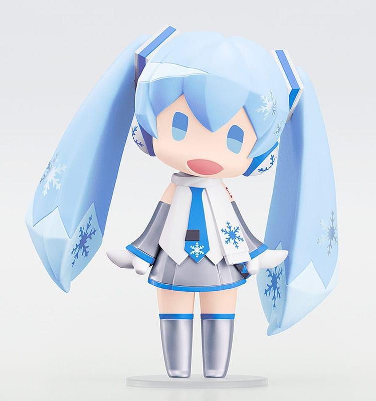 Character Vocal Series 01: Hatsune Miku HELLO! GOOD SMILE Action Figure Snow Miku 10 cm 2