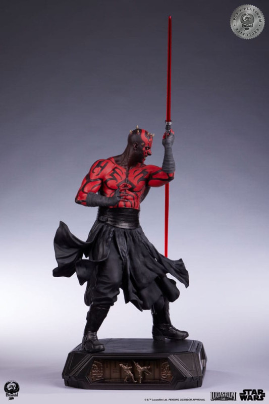 Star Wars Epic Series Statue 1/3 Darth Maul Platinum Exclusive 86 cm 7