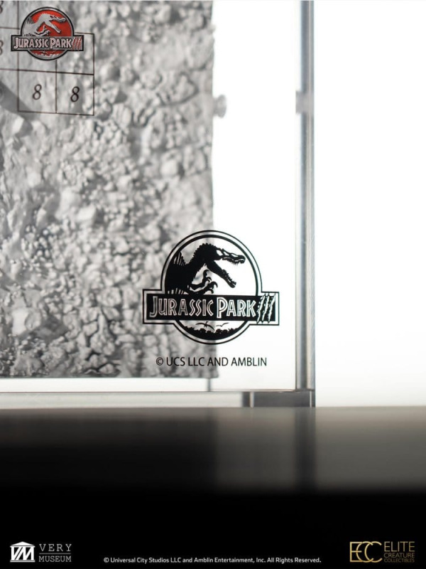 Jurassic Park III Excavation Map Velociraptor 27 cm 5