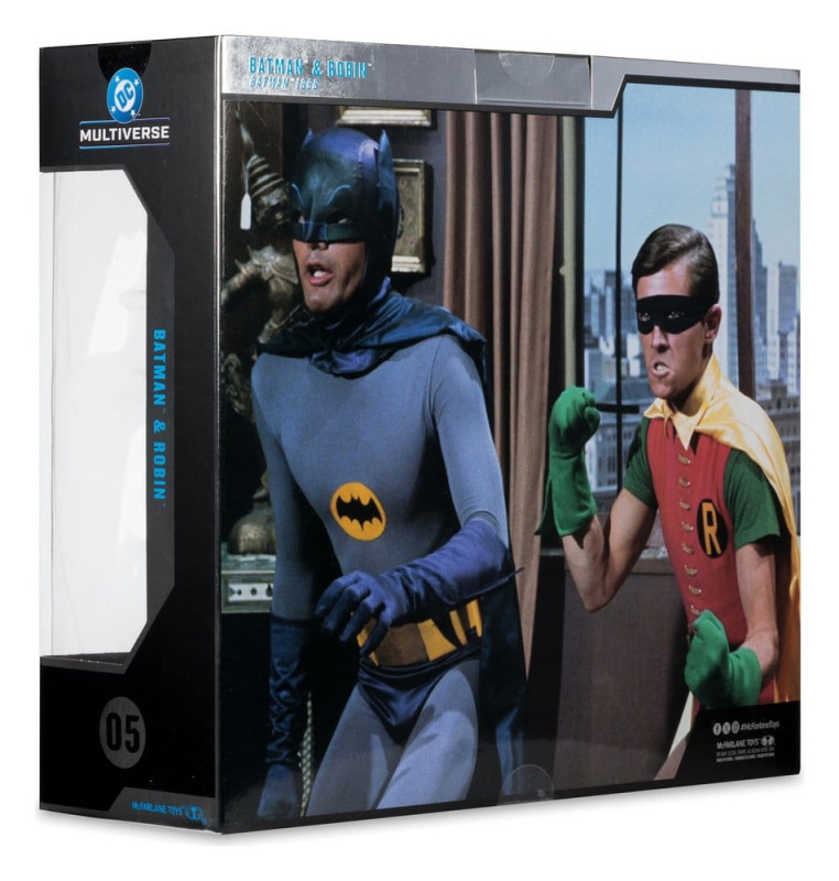 Batman Classic TV Series DC Multiverse McFarlane Collector Edition Action Figure 2-Pack Batman and R 11