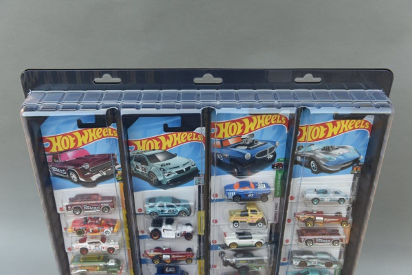 Evoretro Wall Display for 48 Carded Diecast Cars 3-Pack 2