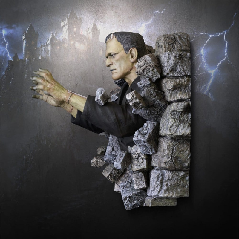 Frankenstein Wall Mount 1/1 Boris Karloff as Frankenstein's Monster 94 x 94 cm 1