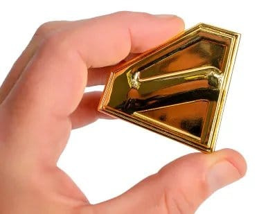 Superman Gold Shield Replica Magnet 5