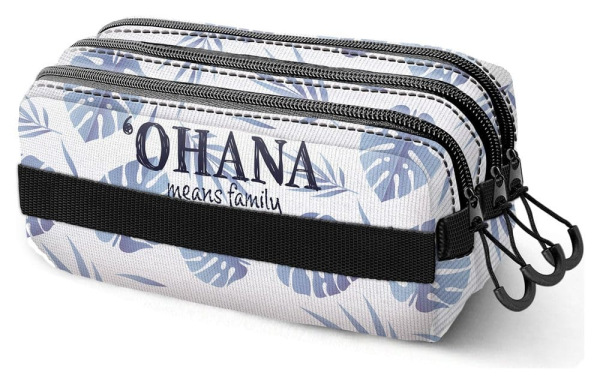 Lilo & Stitch Fan Trick Pencil case 2.2 Couple Lilac 1