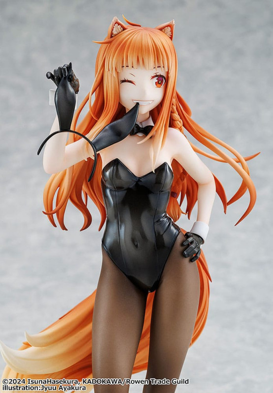 Spice and Wolf: Merchant Meets the Wise Wolf PVC Statue 1/7 Holo Light Novel bunny Ver. illustration 9