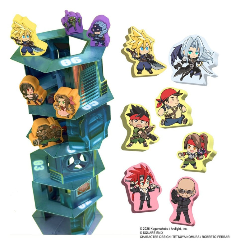 Final Fantasy VII Board Game Ascend The Shinra Tower 2