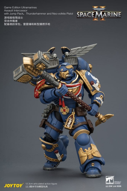 Warhammer Action Figure Game Edition Ultramarines Assault Intercessor 12 cm 5