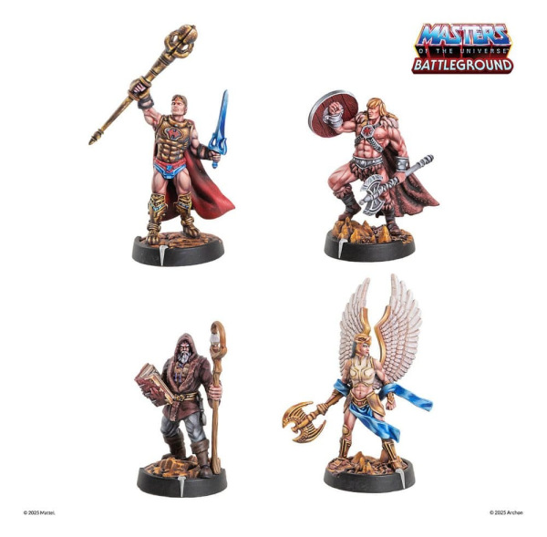 Masters of the Universe: Battleground Miniatures Game Wave 10: Preternian Heroes Faction *Spanish Ve 4