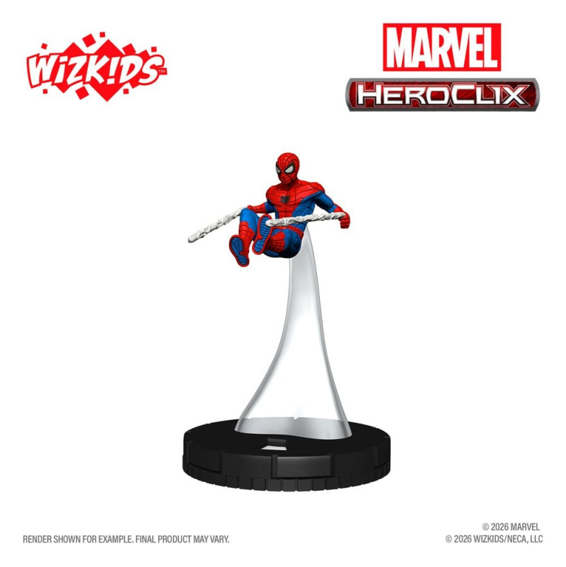 Marvel HeroClix Iconix Mini Figures Your Friendly Neighborhood Spider-Man 15 cm 2