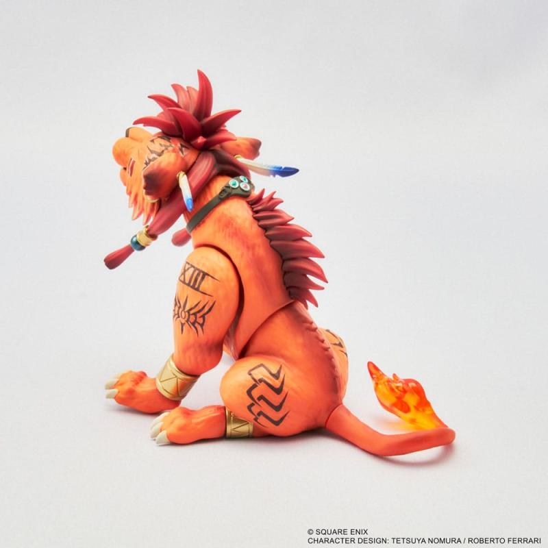 Final Fantasy VII Rebirth Adorable Arts Statue Red XIII 11 cm 5