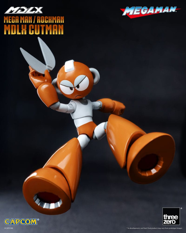 Mega Man MDLX Action Figure Rockman / Mega Man Cutman 12 cm 7