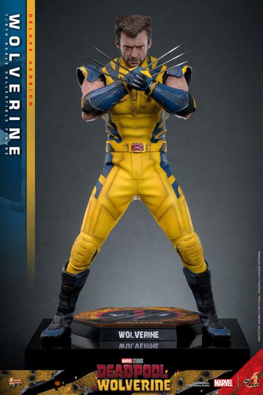 Deadpool & Wolverine Movie Masterpiece Action Figure 1/6 Wolverine (Deluxe Version) 31 cm