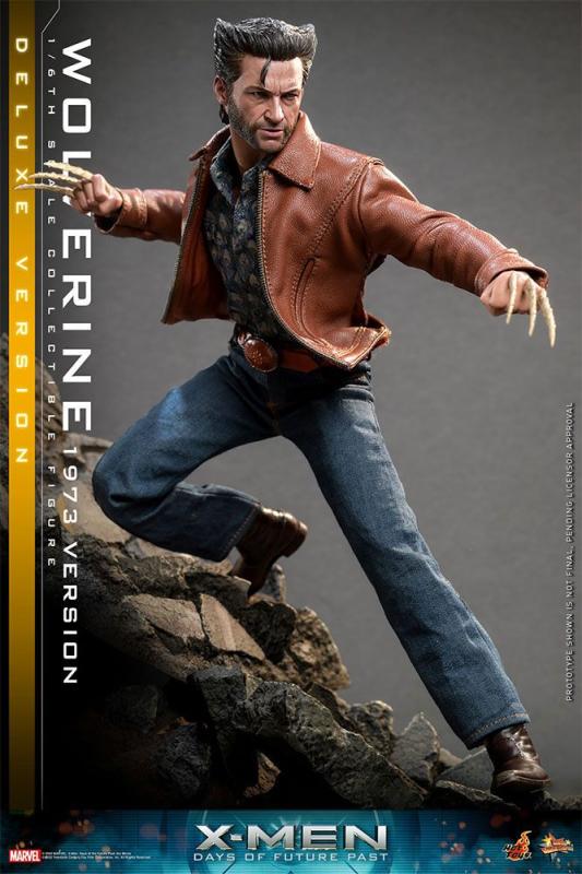 X-Men Days of Future Past Movie Masterpiece Action Figure 1/6 Wolverine (1973 Version) Deluxe Versio